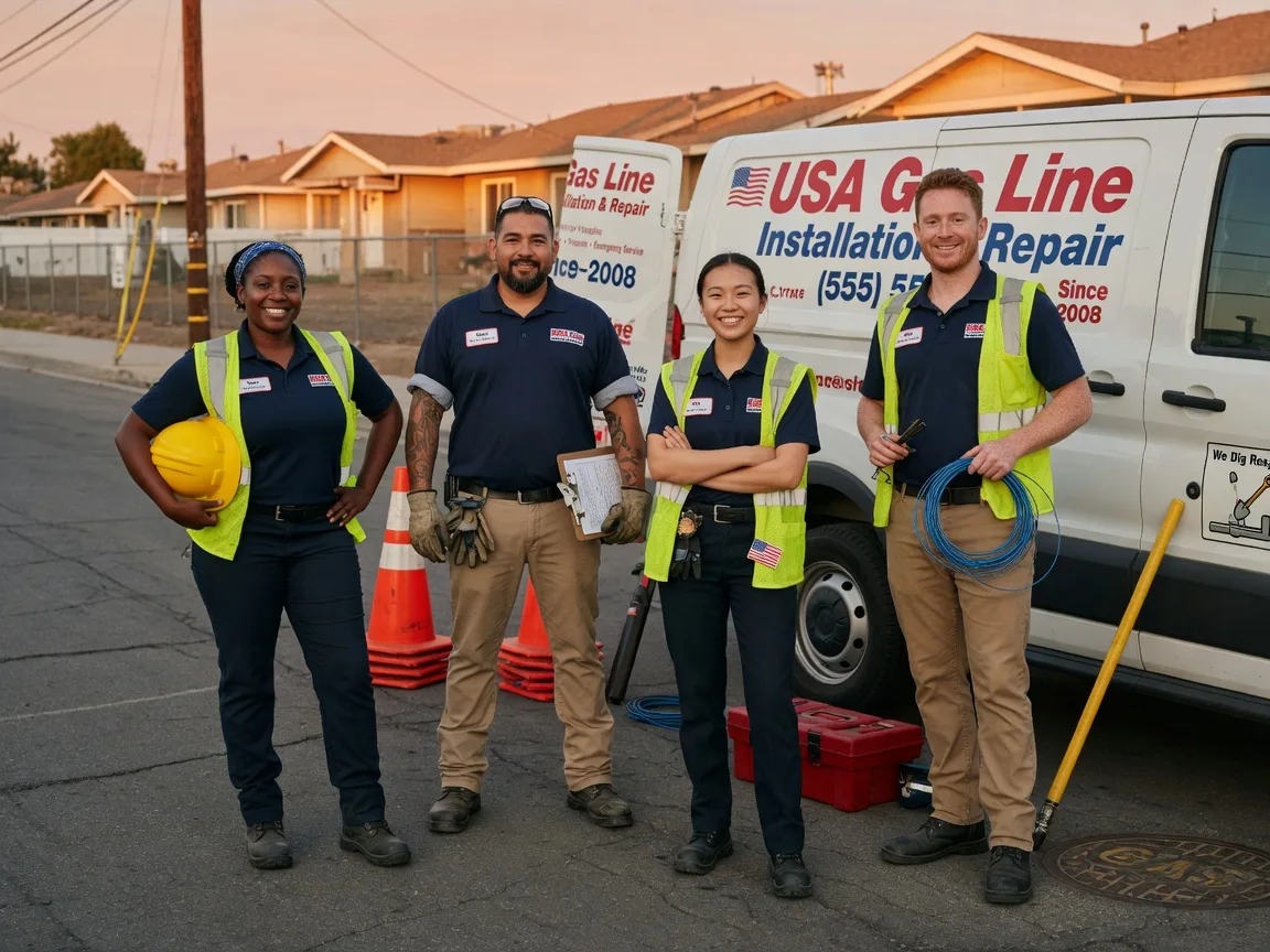 Gas Line Installation company in Convent, LA